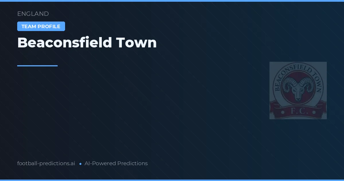 Beaconsfield Town Typy i statystyki