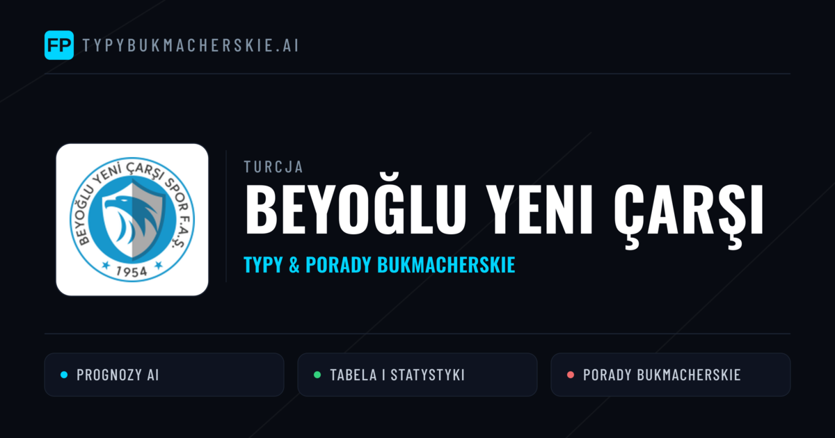 Beyoğlu Yeni Çarşı Typy i statystyki