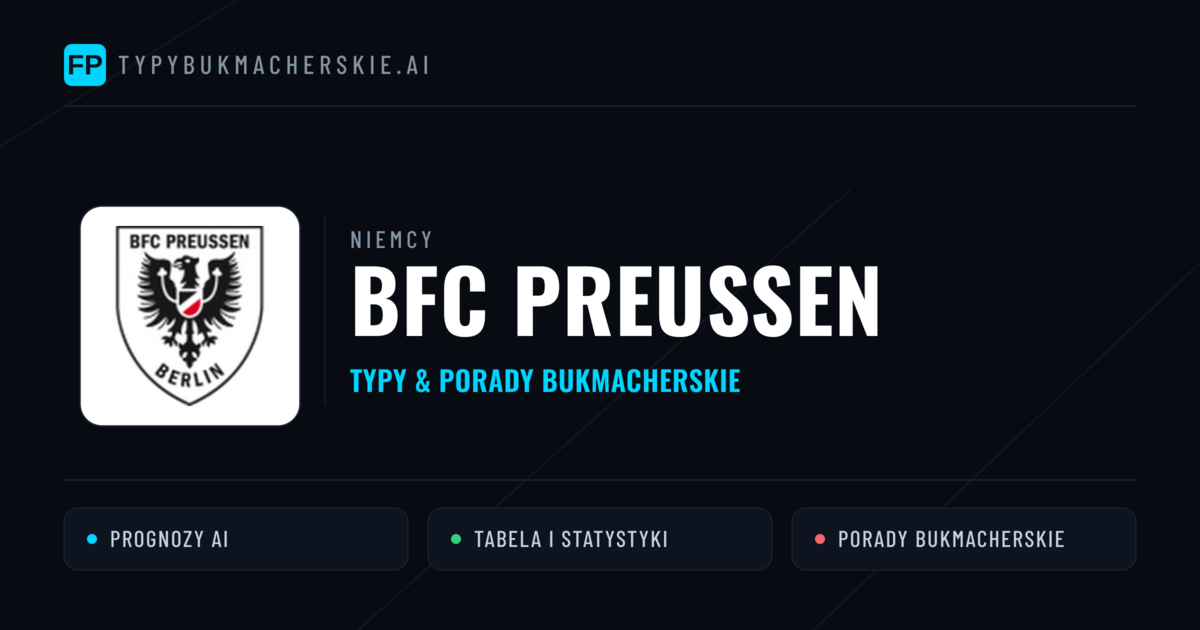 BFC Preussen Typy i statystyki