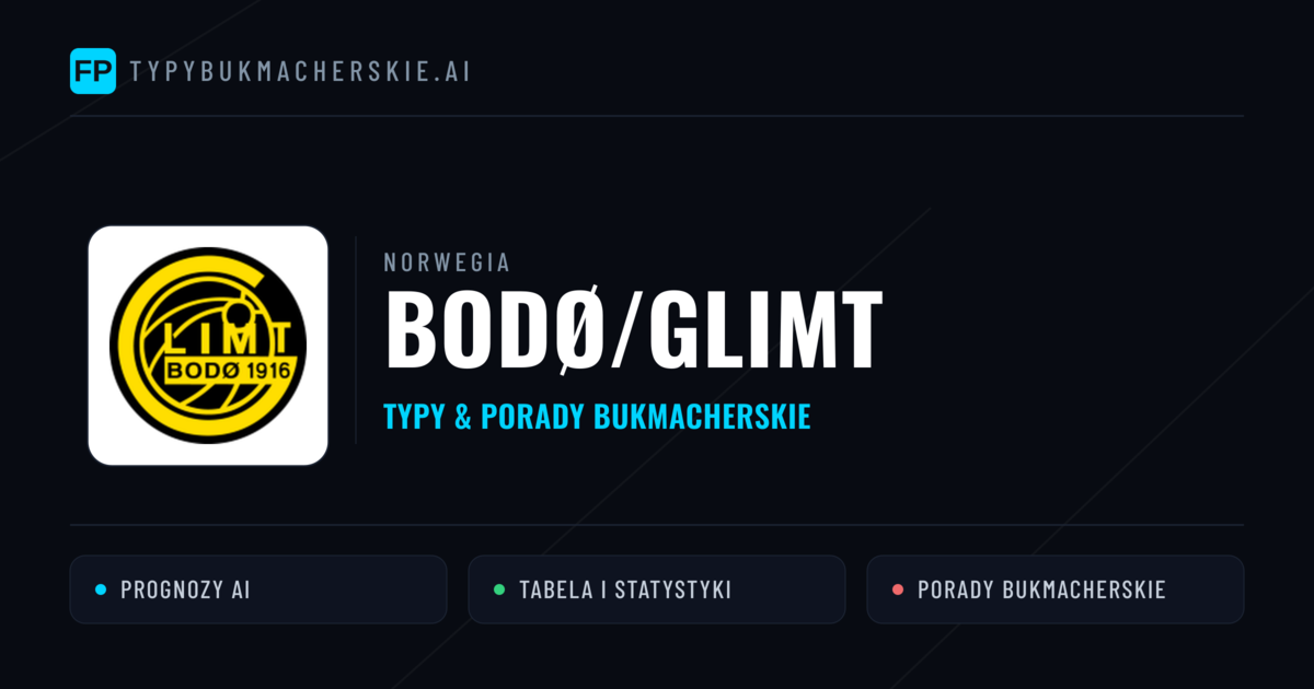 Bodø/Glimt Typy i statystyki