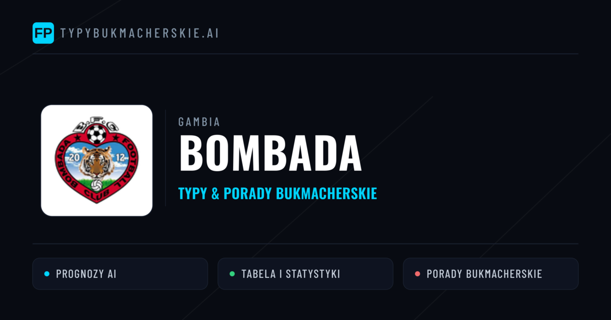 Bombada Typy i statystyki