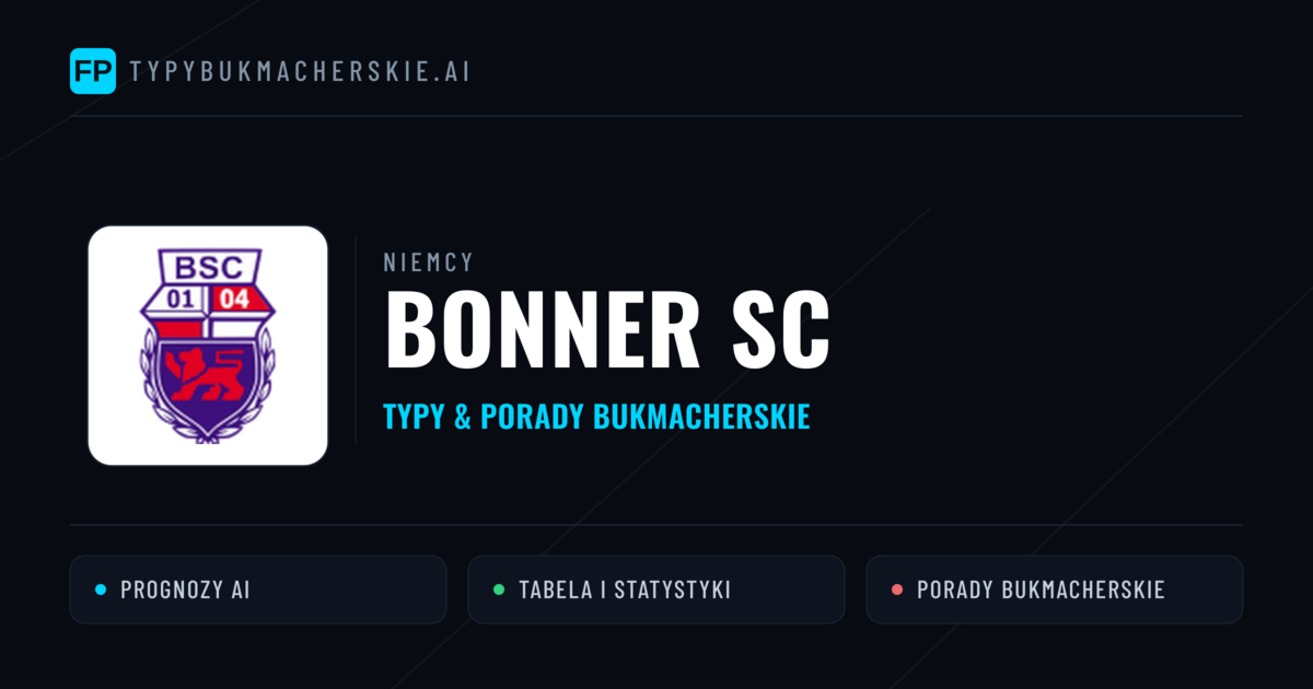 Bonner SC Typy i statystyki