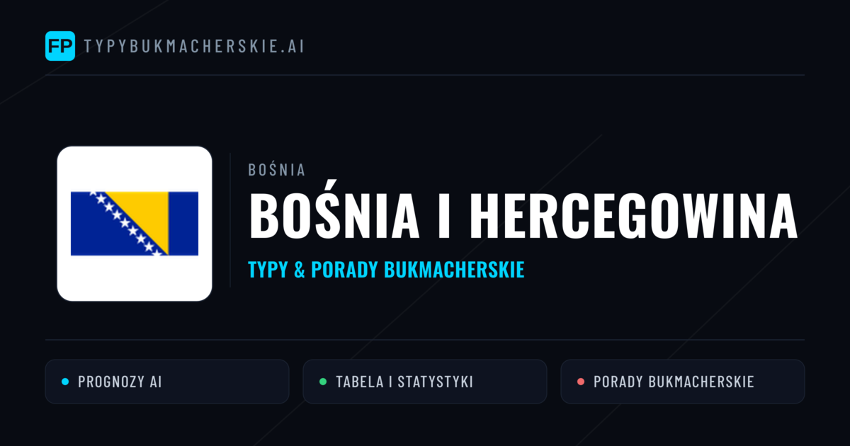 Bośnia i Hercegowina Typy i statystyki