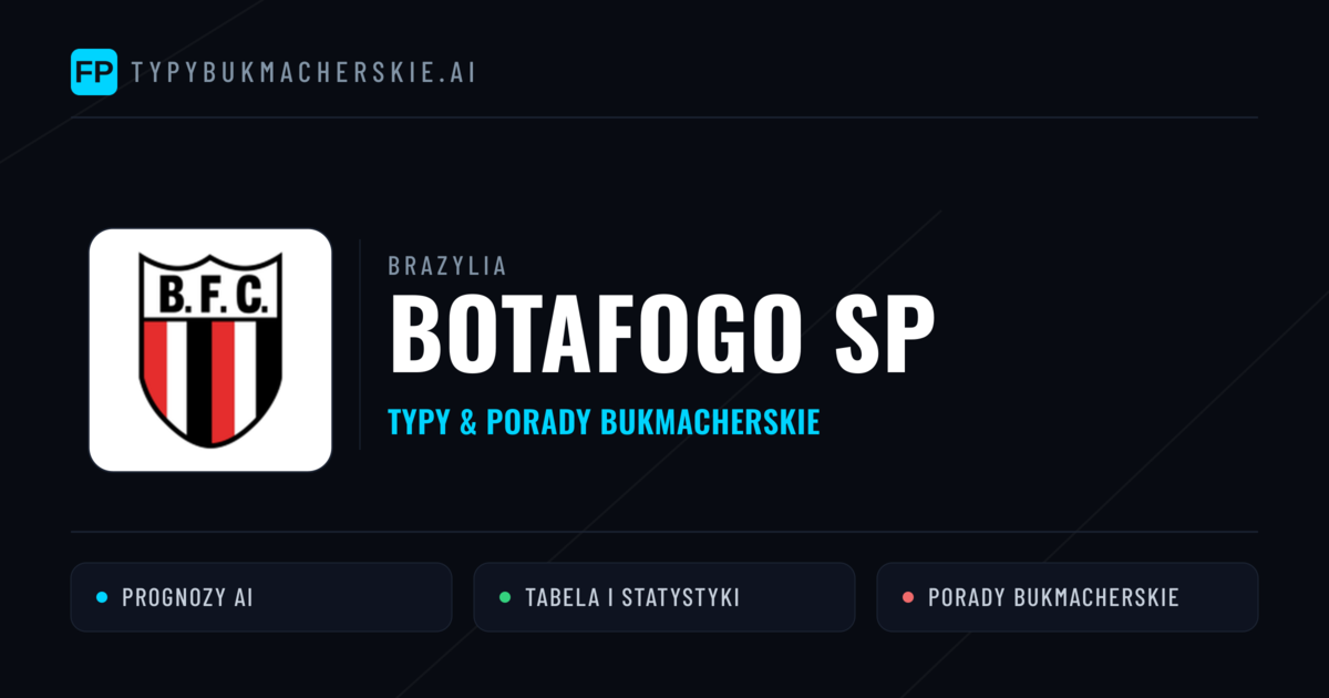Botafogo SP Typy i statystyki