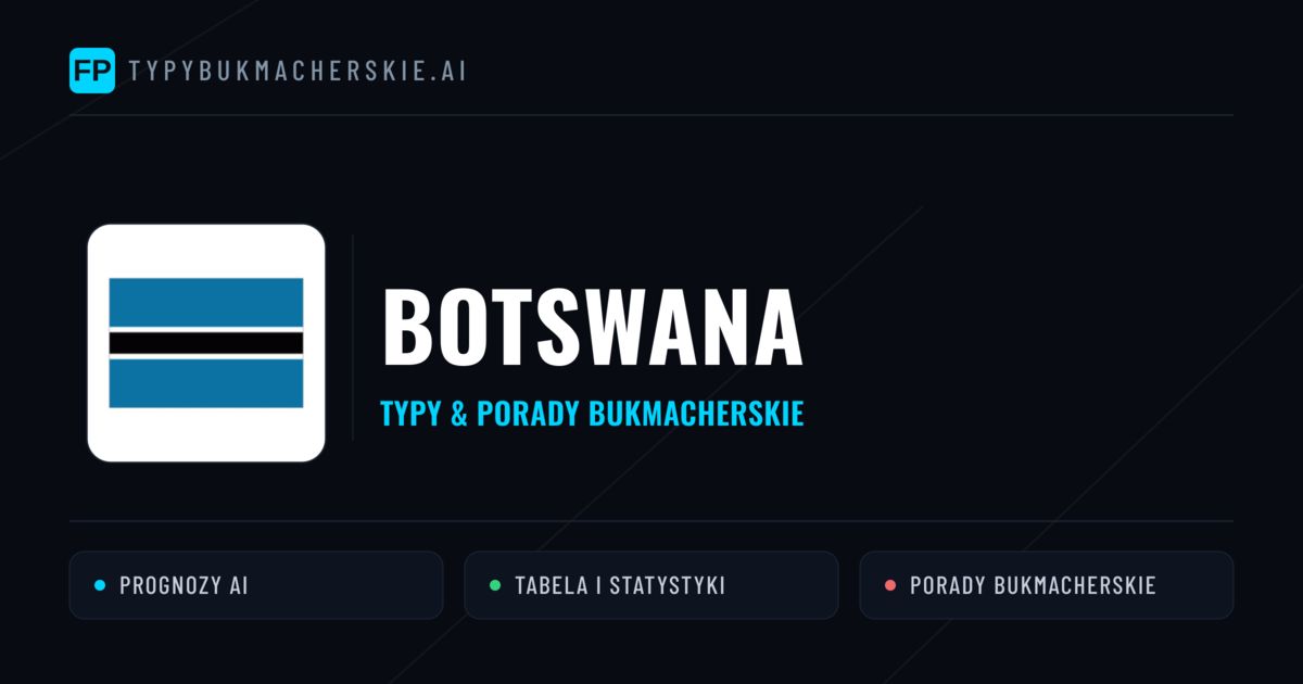 Botswana Typy i statystyki
