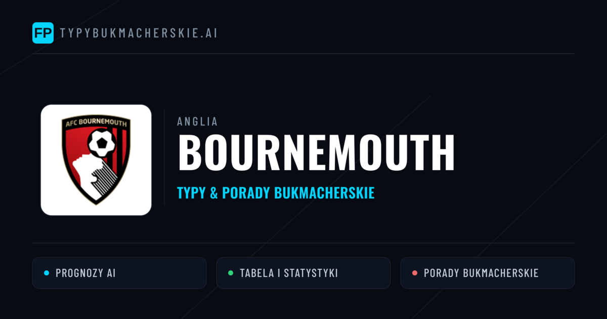 Bournemouth Typy i statystyki