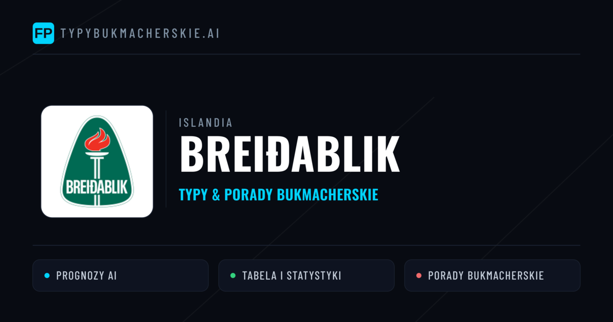 Breiðablik Typy i statystyki