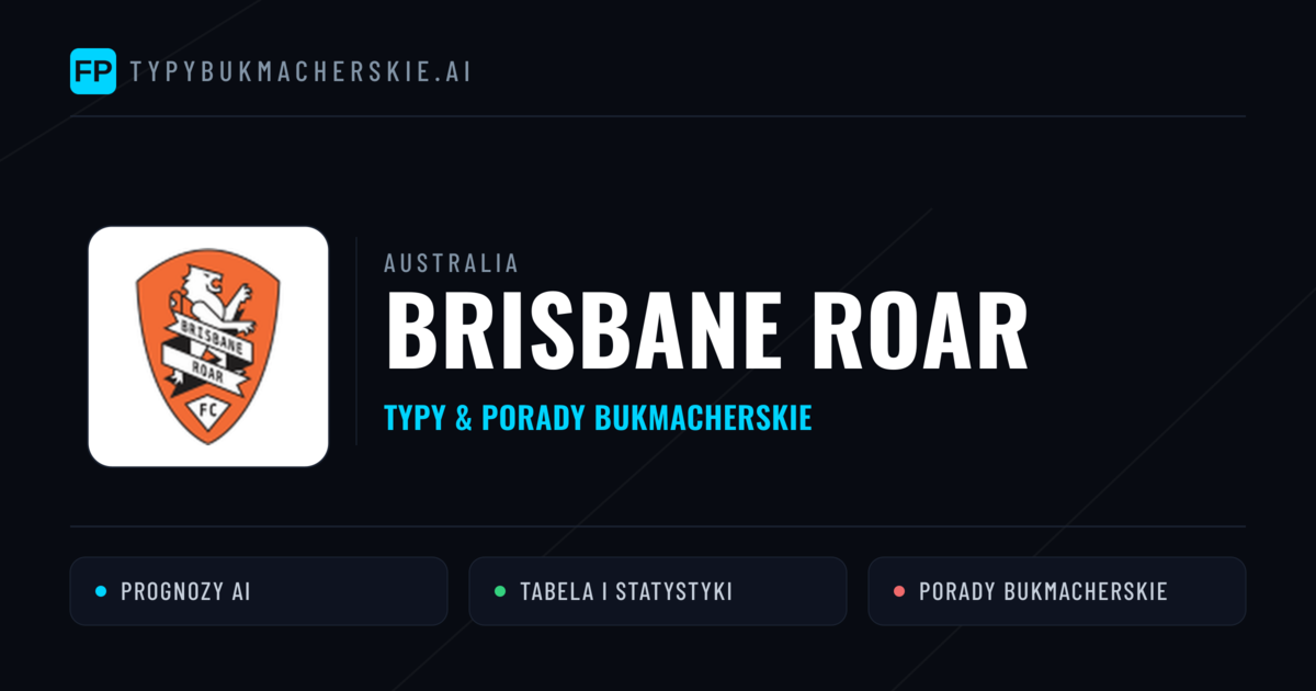 Brisbane Roar Typy i statystyki