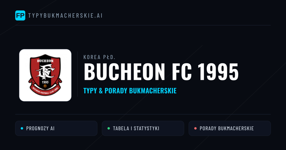 Bucheon FC 1995 Typy i statystyki