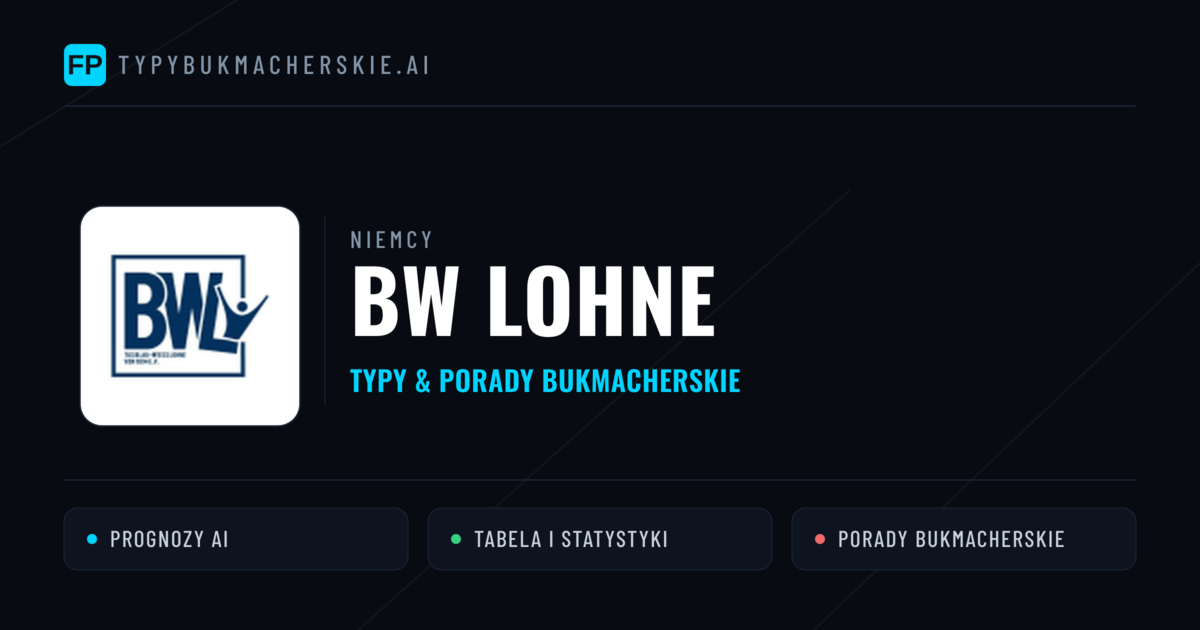 BW Lohne Typy i statystyki