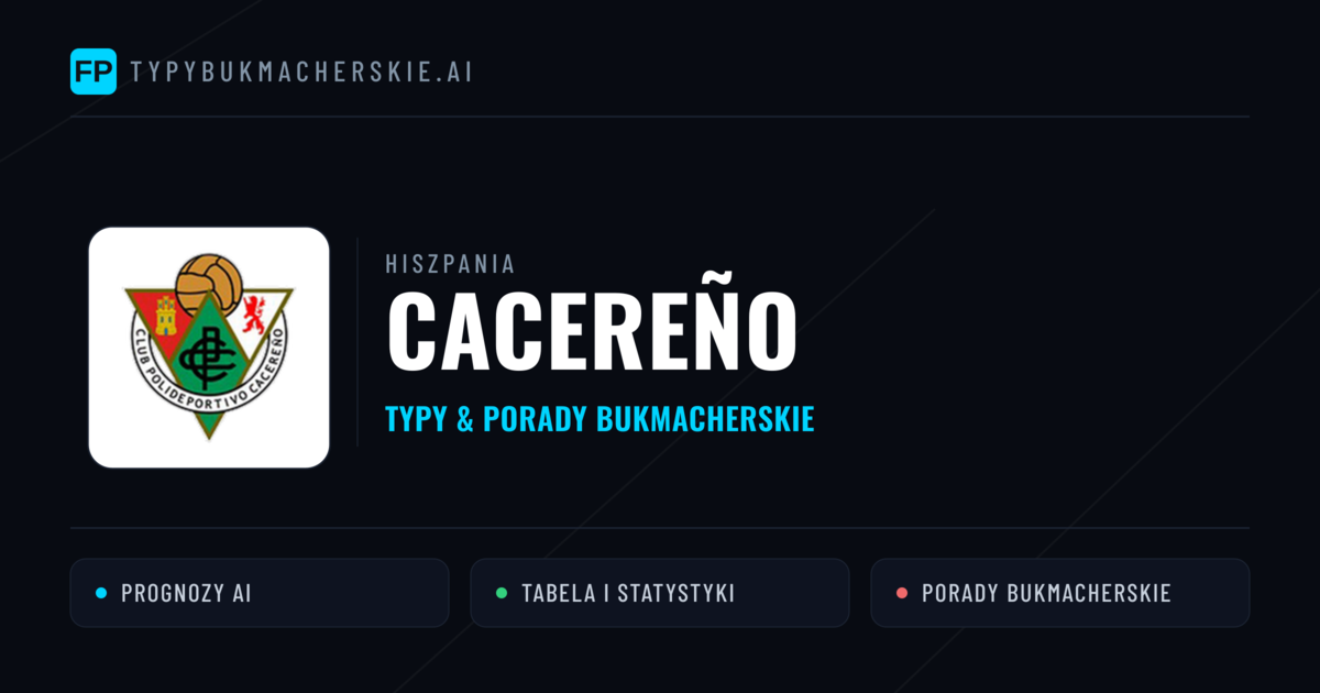 Cacereño Typy i statystyki