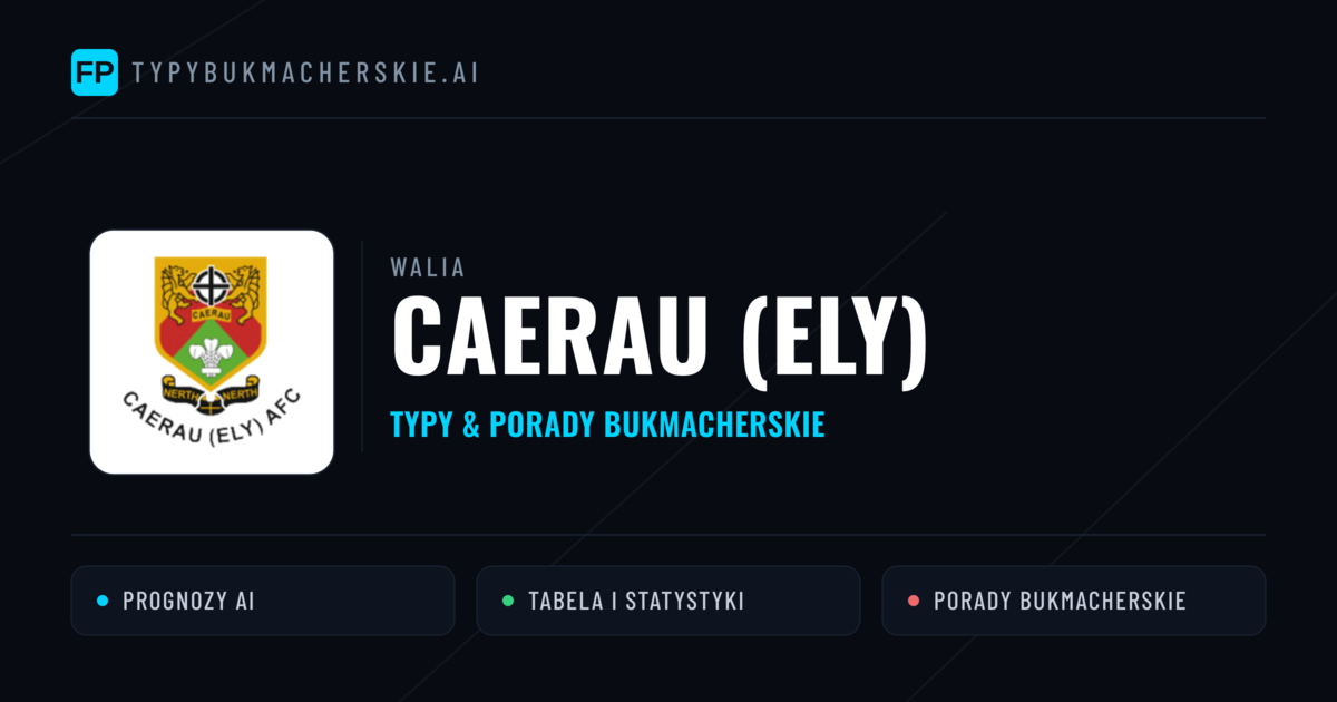Caerau (Ely) Typy i statystyki