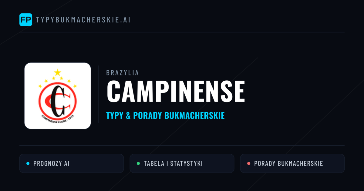 Campinense Typy i statystyki