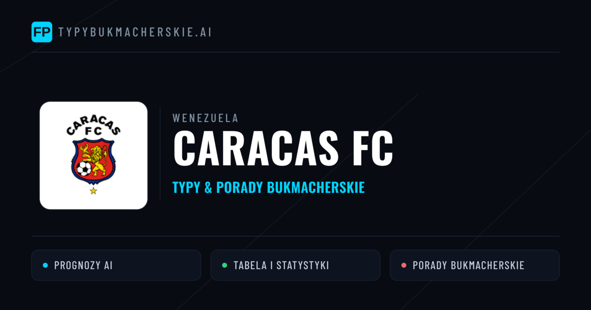 Caracas FC Typy i statystyki