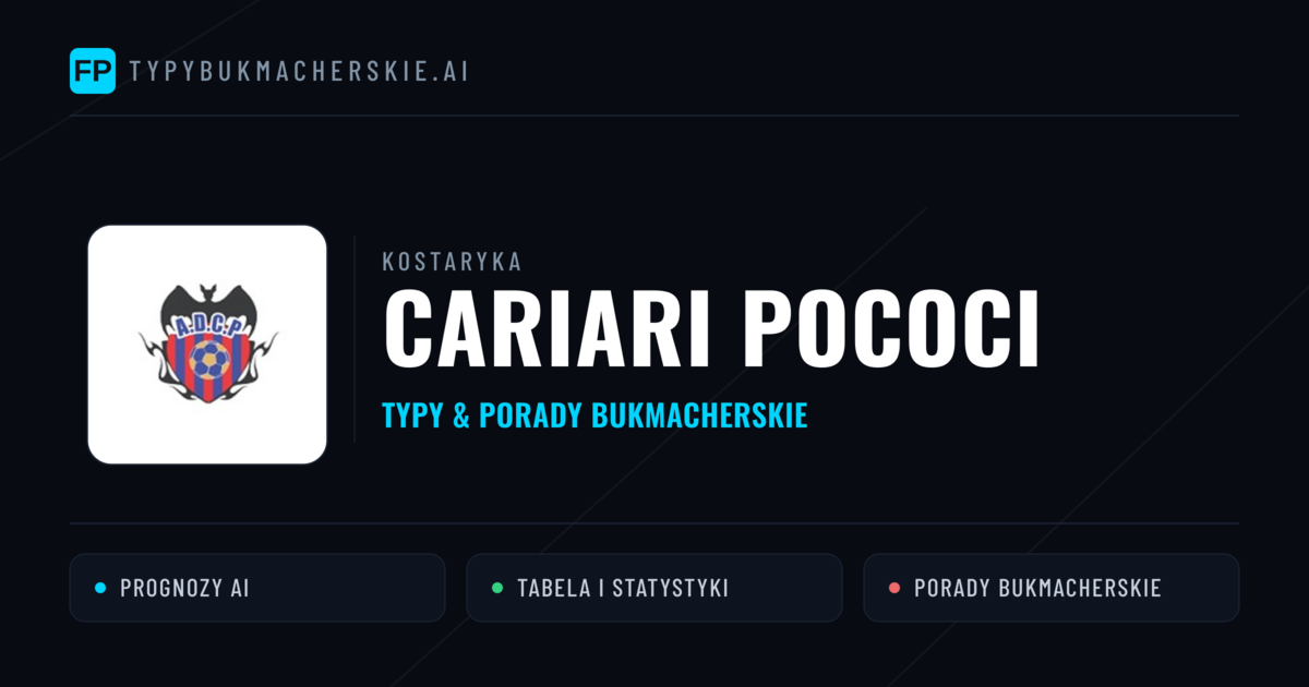 Cariari Pococi Typy i statystyki