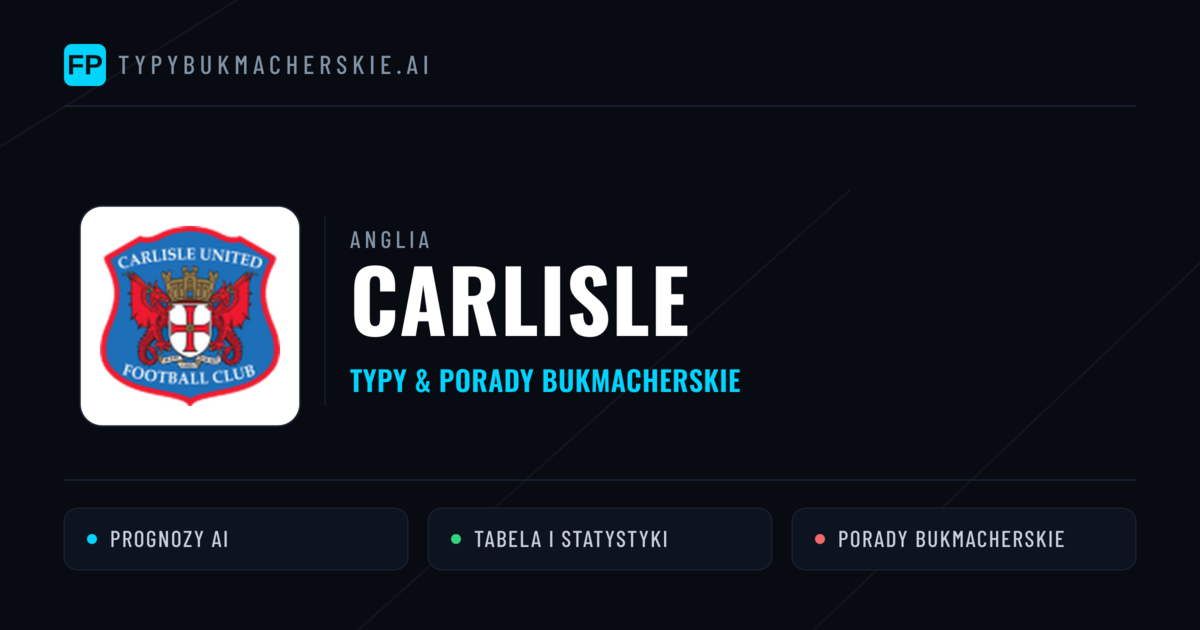 Carlisle Typy i statystyki