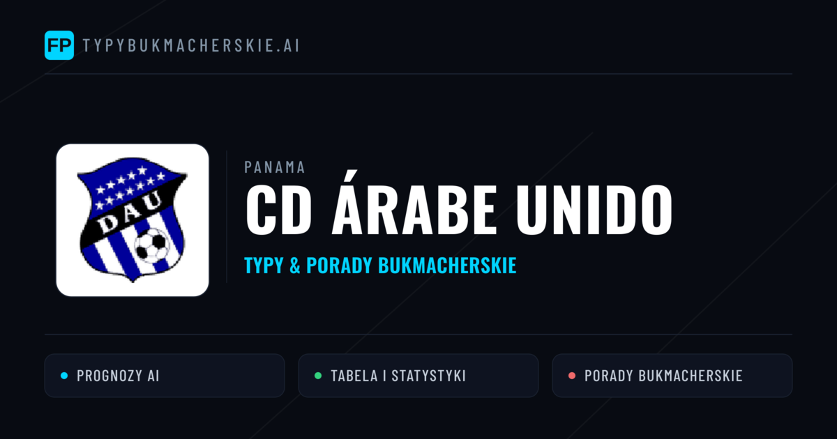 CD Árabe Unido Typy i statystyki