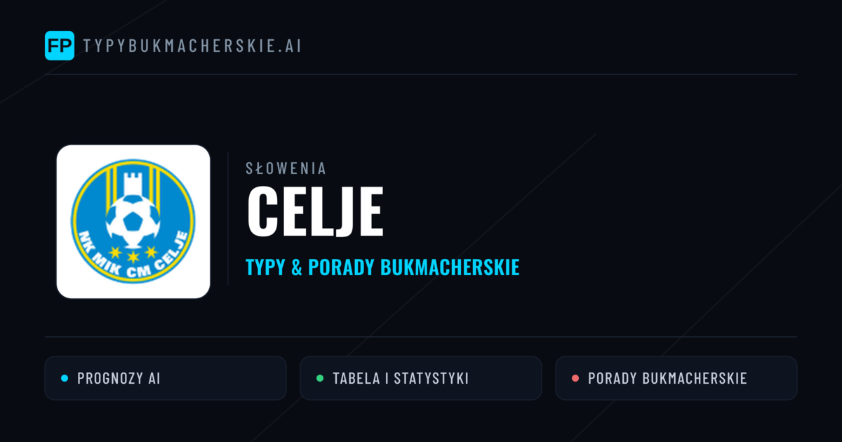 Celje Typy i statystyki