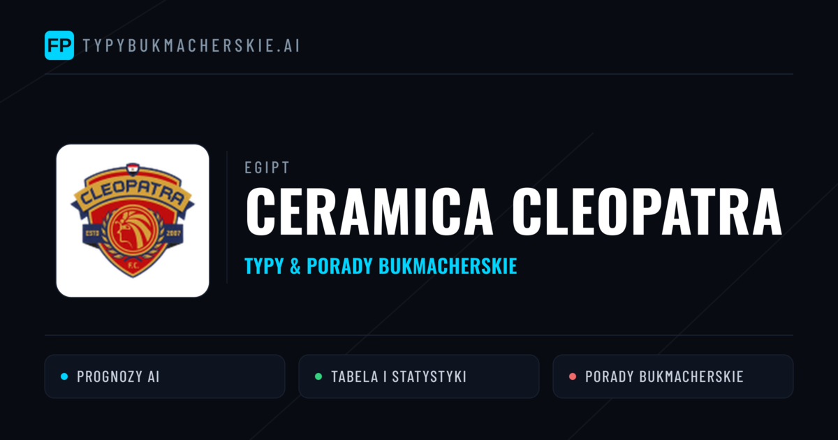 Ceramica Cleopatra Typy i statystyki
