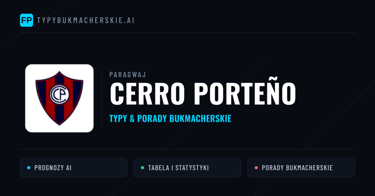 Cerro Porteño Typy i statystyki