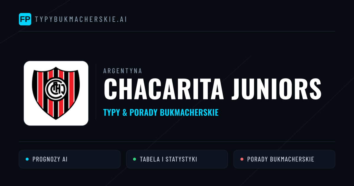 Chacarita Juniors Typy i statystyki