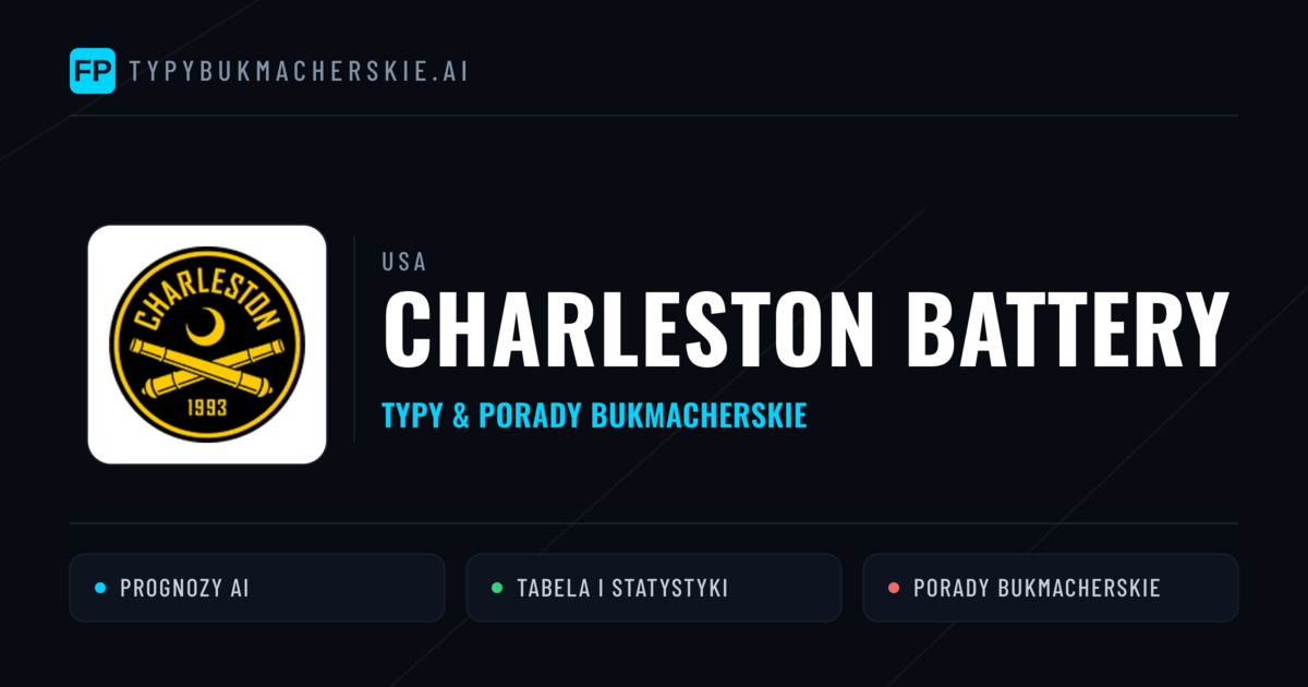 Charleston Battery Typy i statystyki