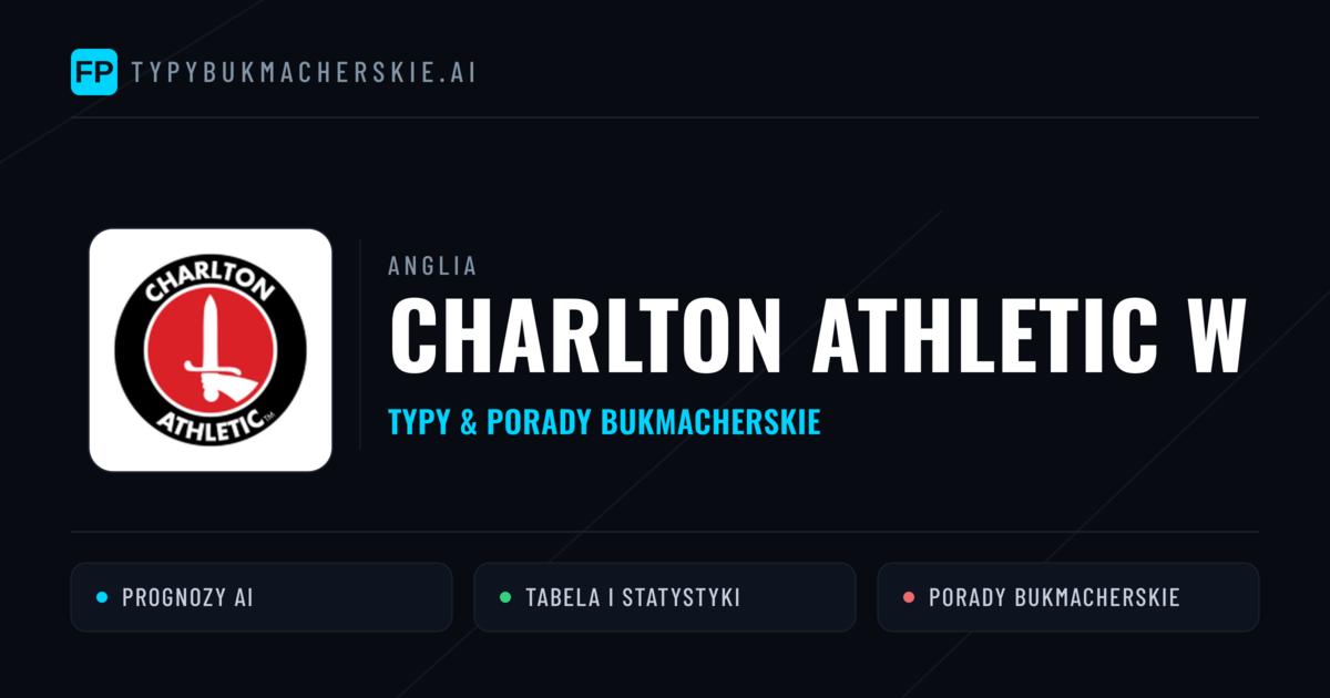 Charlton Athletic W Typy i statystyki