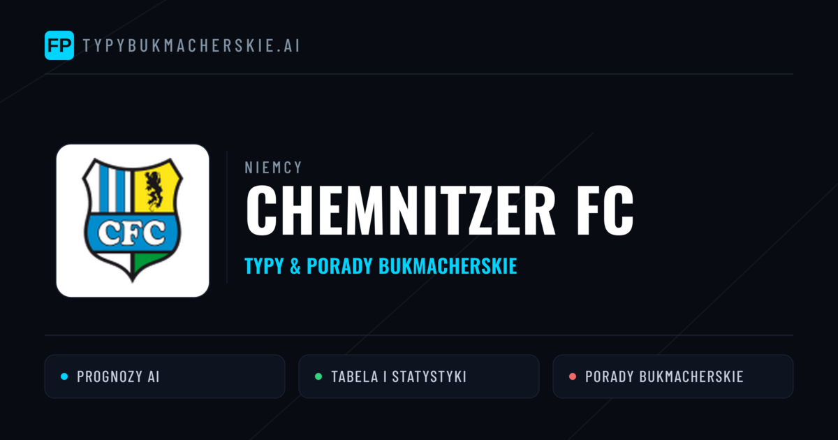 Chemnitzer FC Typy i statystyki