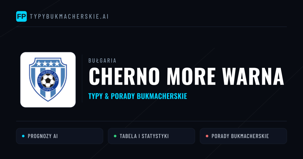 Cherno More Warna Typy i statystyki