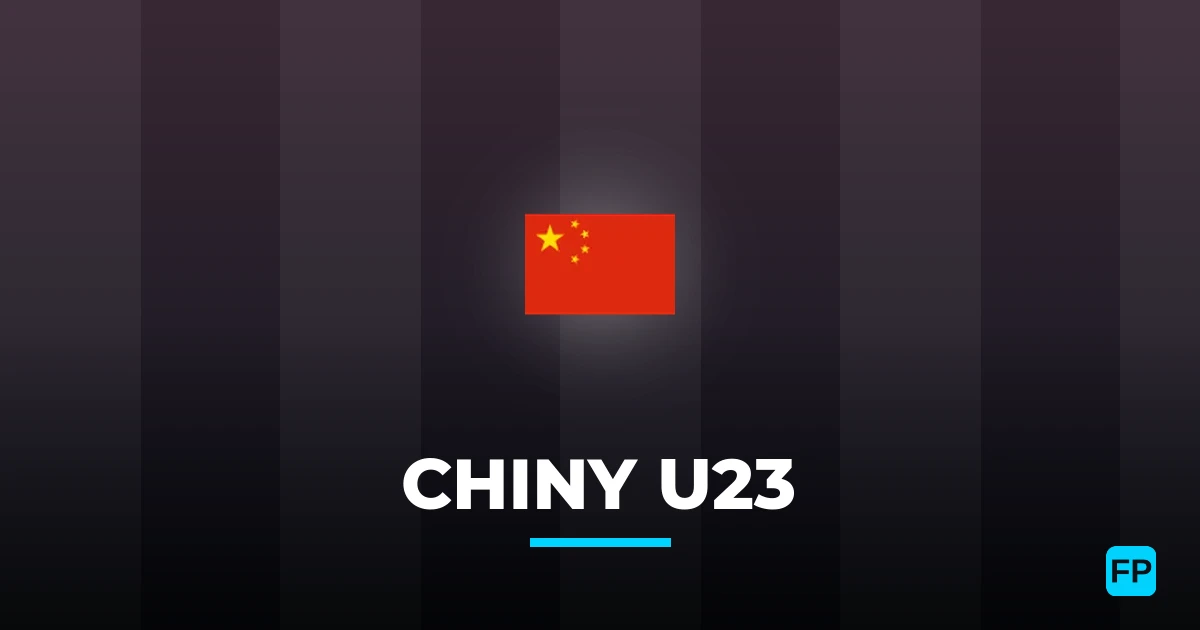 Chiny U23 Typy i statystyki