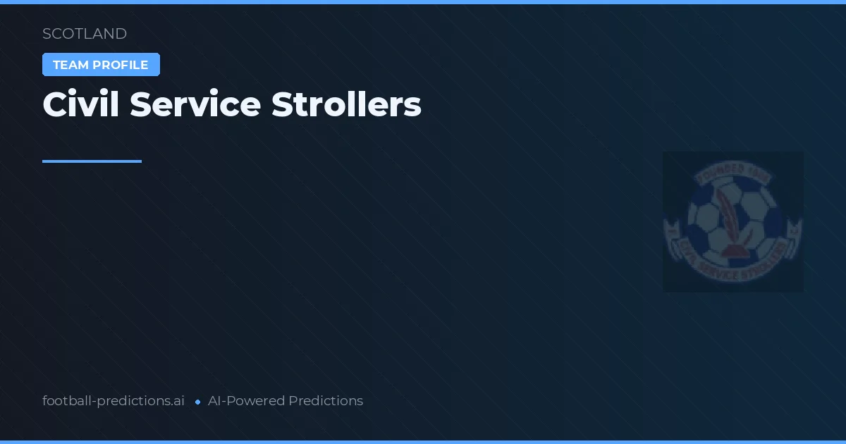 Civil Service Strollers Typy i statystyki
