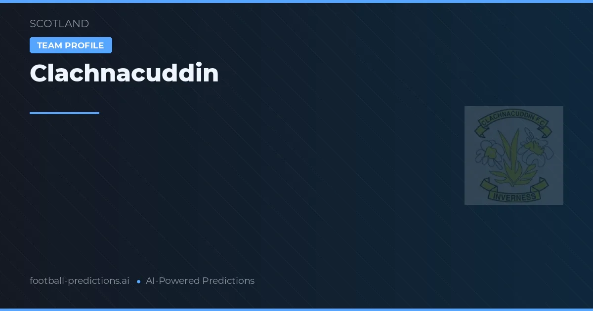Clachnacuddin Typy i statystyki