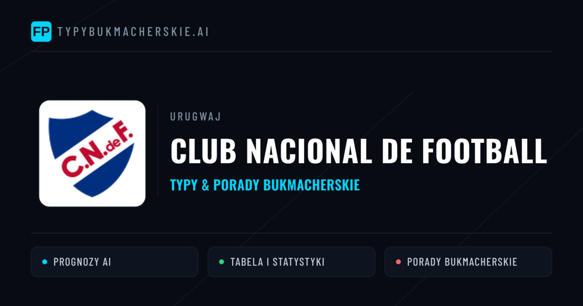 Club Nacional de Football Typy i statystyki