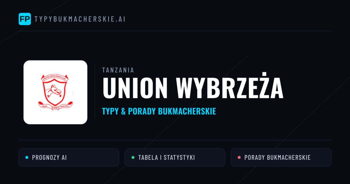 Union Wybrzeża Typy i statystyki