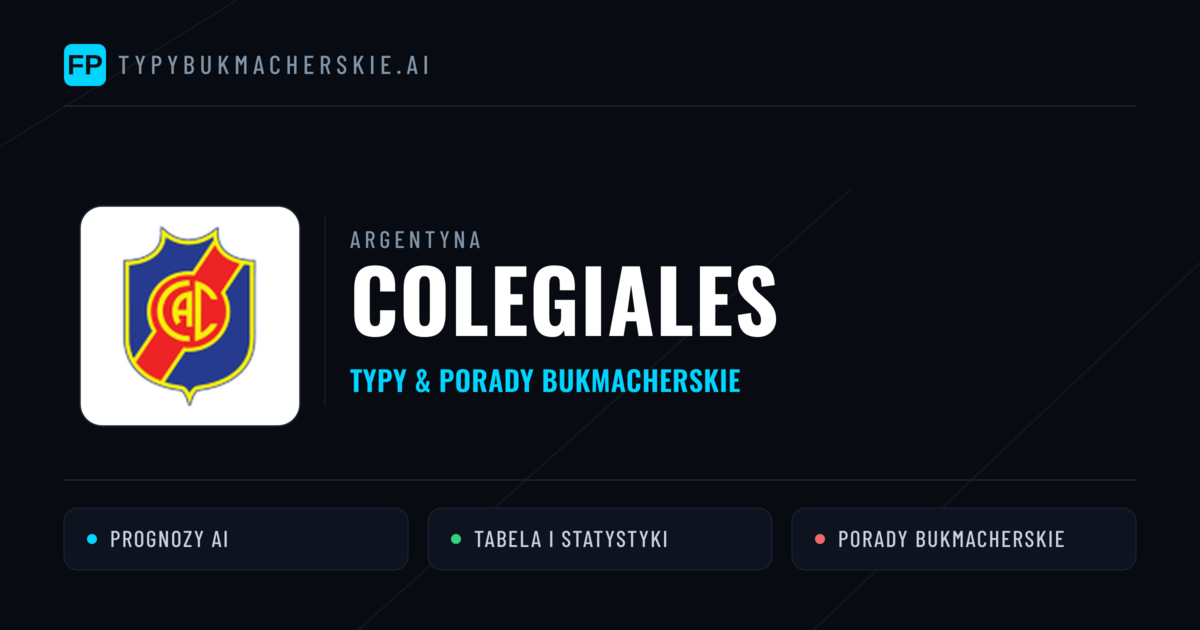 Colegiales Typy i statystyki