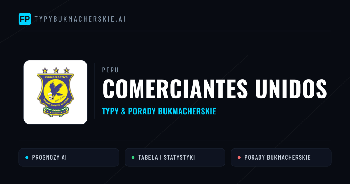 Comerciantes Unidos Typy i statystyki