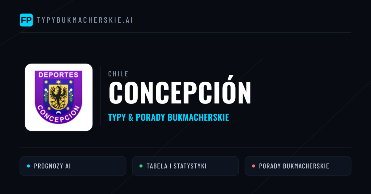 Concepción Typy i statystyki