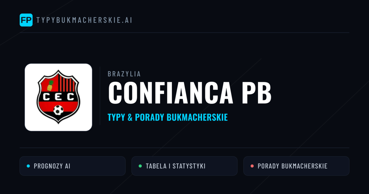 Confianca PB Typy i statystyki