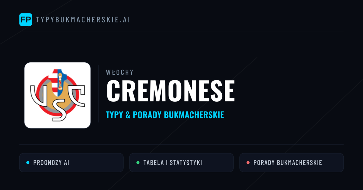 Cremonese Typy i statystyki