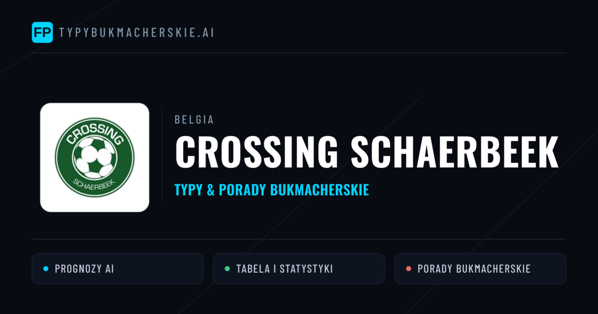 Crossing Schaerbeek Typy i statystyki