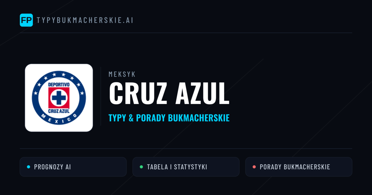 Cruz Azul Typy i statystyki
