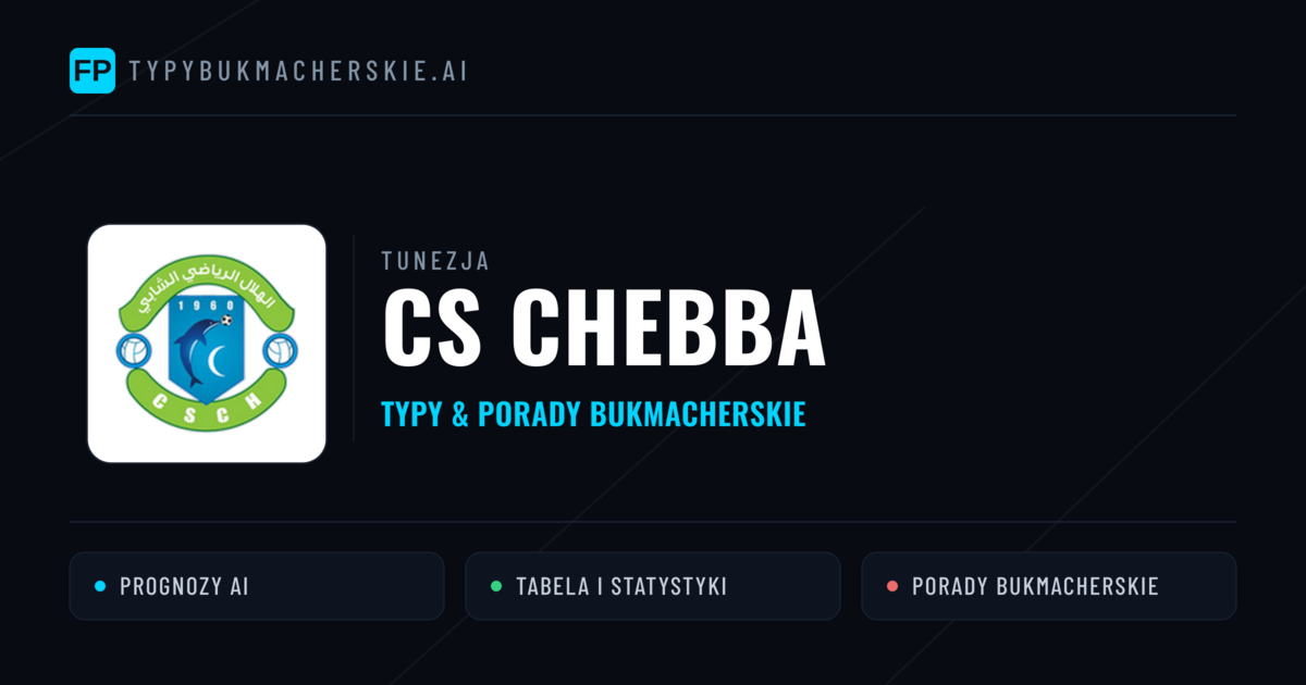 CS Chebba Typy i statystyki