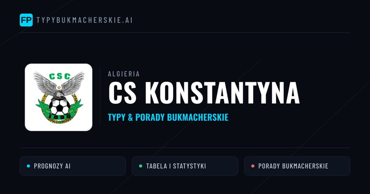 CS Konstantyna Typy i statystyki