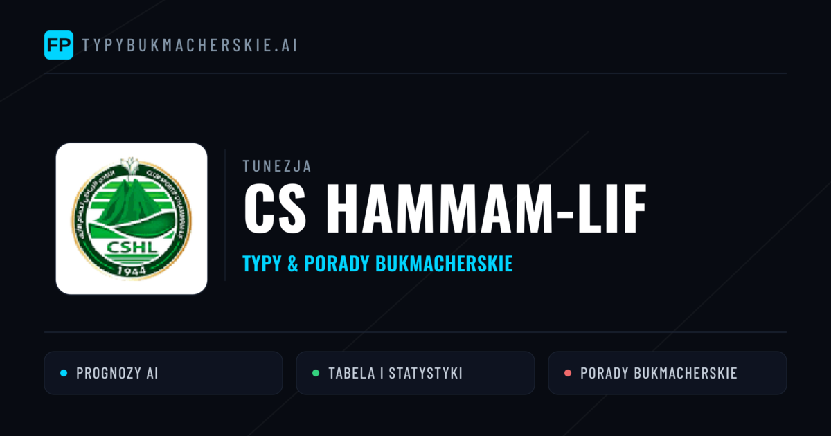 CS Hammam-Lif Typy i statystyki