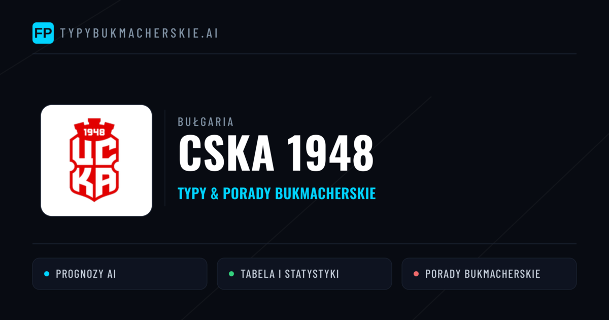 CSKA 1948 Typy i statystyki