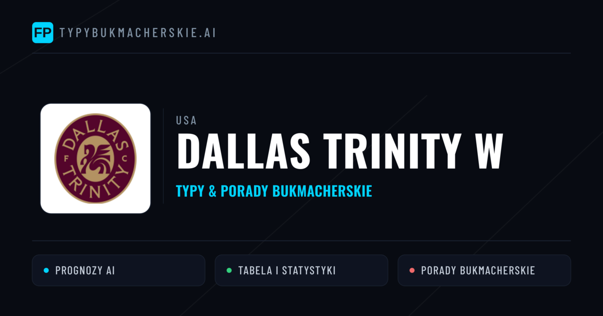 Dallas Trinity W Typy i statystyki