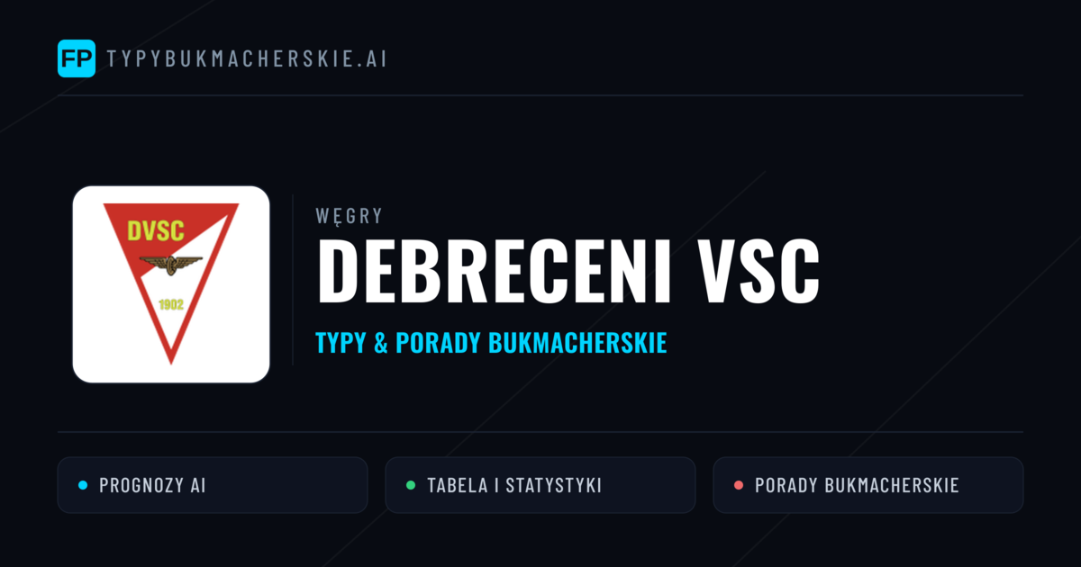 Debreceni VSC Typy i statystyki