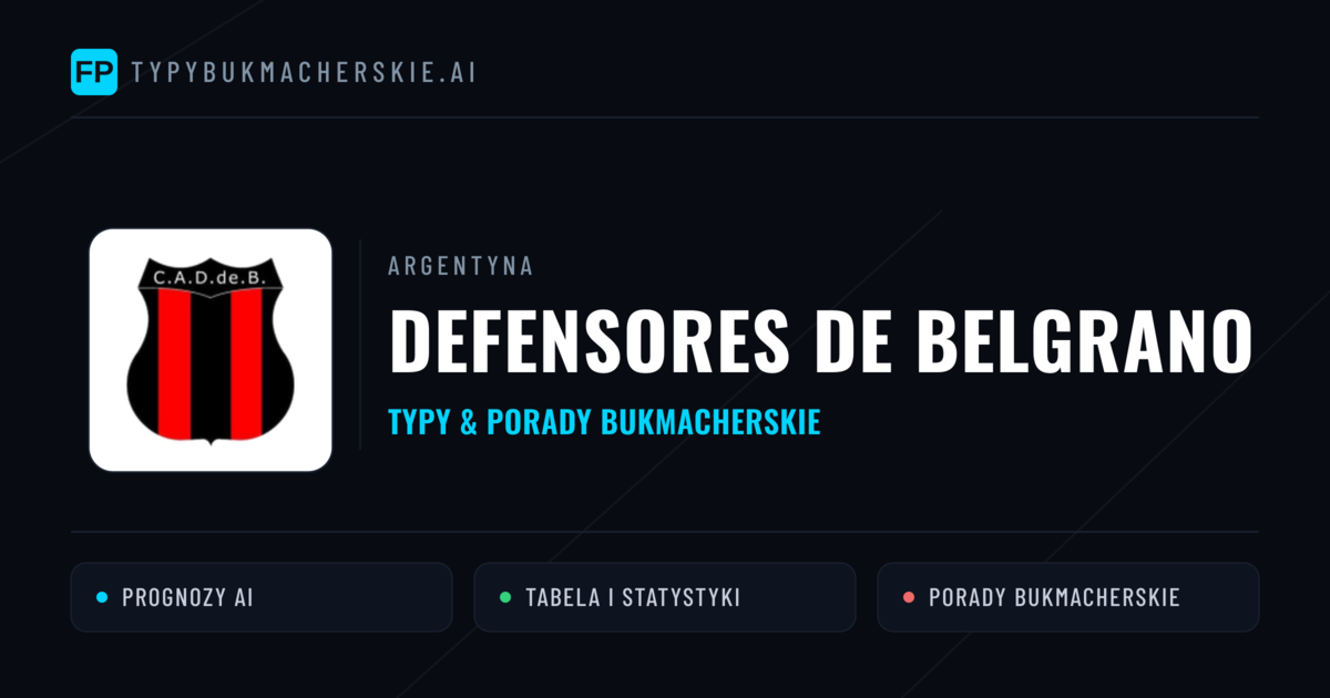 Defensores de Belgrano Typy i statystyki