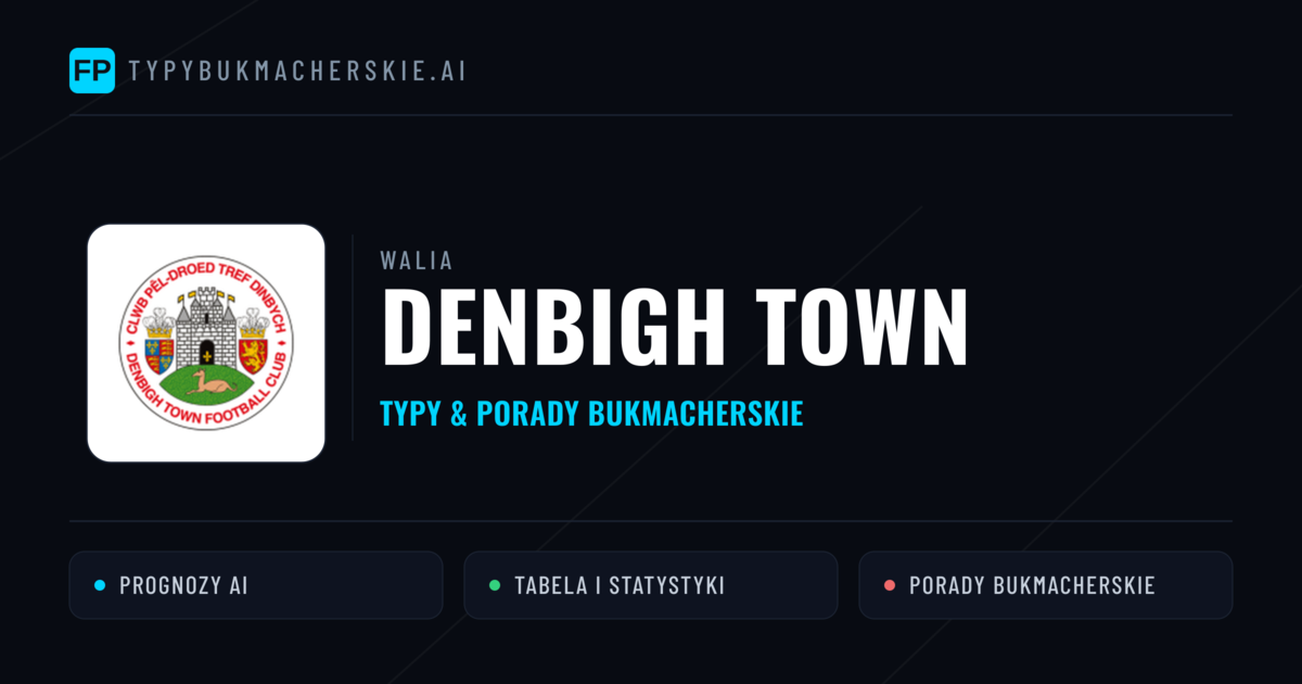 Denbigh Town Typy i statystyki