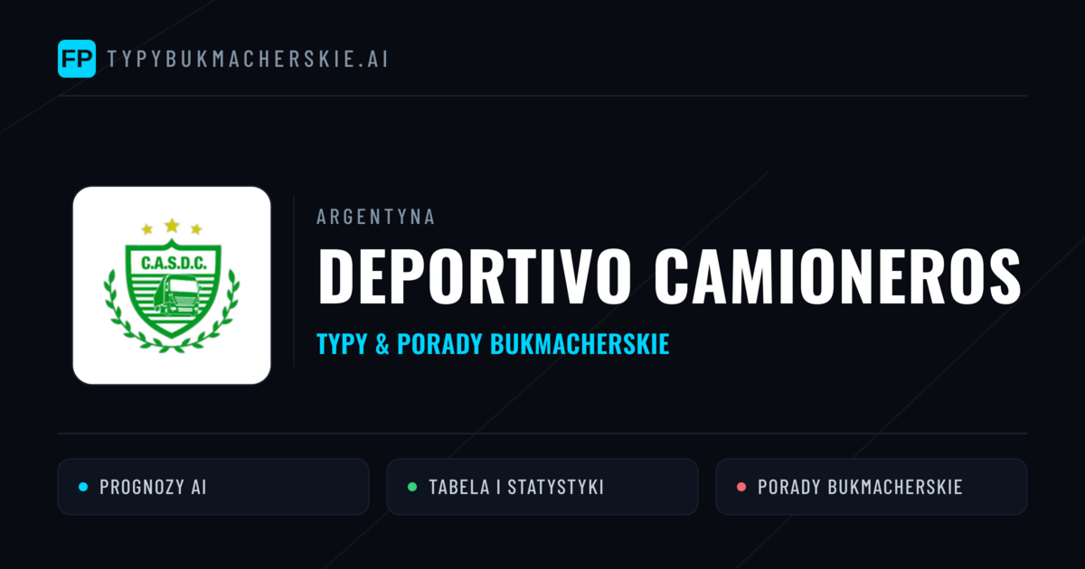 Deportivo Camioneros Typy i statystyki